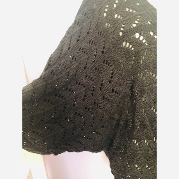 Karen by Karen Kane black oversized cardigan - Picture 5 of 6